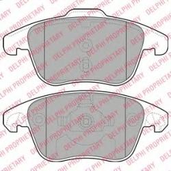 DELPHI Set placute frana, frana disc PEUGEOT 5008 (2009 - 2016) DELPHI LP2100