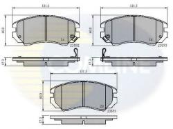 COMLINE Set placute frana, frana disc HYUNDAI COUPE (GK) (2001 - 2009) COMLINE CBP31196