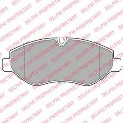DELPHI Set placute frana, frana disc MERCEDES SPRINTER 3, 5-t bus (906) (2006 - 2016) DELPHI LP1982