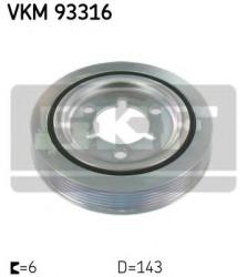 SKF Fulie curea, arbore cotit CITROEN C3 Pluriel (HB) (2003 - 2016) SKF VKM 93316