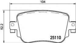 BREMBO Set placute frana, frana disc SEAT LEON SC (5F5) (2013 - 2016) BREMBO P 85 135