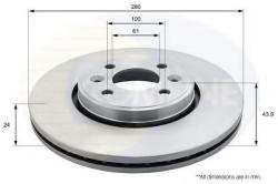 COMLINE Disc frana RENAULT SCENIC I (JA0/1) (1999 - 2003) COMLINE ADC1517V