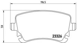 BREMBO Set placute frana, frana disc AUDI A8 (4E) (2002 - 2010) BREMBO P 85 076