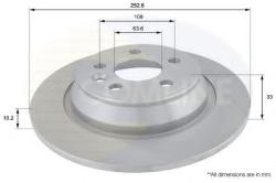 COMLINE Disc frana FORD FOCUS II (DA) (2004 - 2012) COMLINE ADC1240