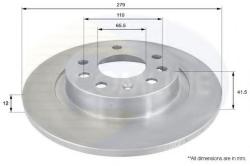 COMLINE Disc frana SAAB 9-3 Combi (YS3F) (2005 - 2016) COMLINE ADC1116