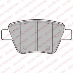 DELPHI Set placute frana, frana disc VW SCIROCCO (137, 138) (2008 - 2016) DELPHI LP2178