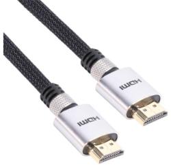 VCOM Nagy sebességű HDMI 1.4 apa - apa kábel 10m Fekete-Ezüst (CG571-10.0)