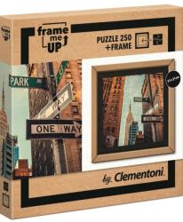 Clementoni One Way - New York puzzle képkerettel 250 db-os (38502)
