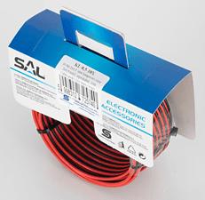 Somogyi Elektronic KL 0, 5mm-10Xméter hangszóró vezeték, piros-fekete (KL 0,5-10X)
