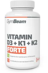 GymBeam Vitamin D3+K1+K2 Forte 120 caps
