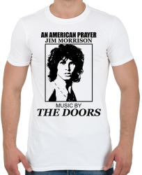 printfashion AN AMERICAN PRAYER-DRAW - Férfi póló - Fehér (2309097)
