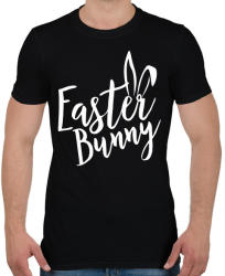 printfashion Easter Bunny - Férfi póló - Fekete (2400934)