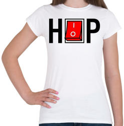 printfashion HIP-HOP - Női póló - Fehér (2365453)