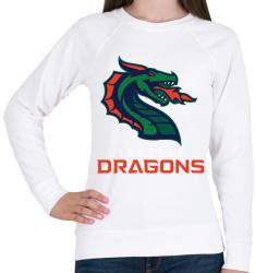 printfashion seattle Dragons - Női pulóver - Fehér (2355651)