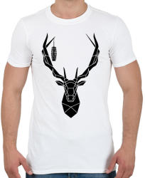 printfashion Csodaszarvas - Férfi póló - Fehér (2403607)