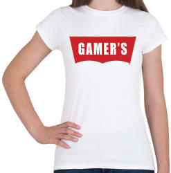 printfashion Gamer's - Női póló - Fehér (2416068)