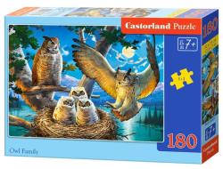 Castorland Bagoly család 180 db-os (B-018437)