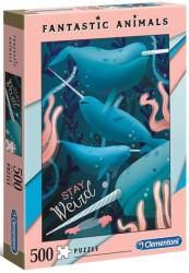 Clementoni Fantastic Animals - Narválok 500 db-os (35070)