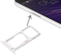tel-szalk-017799 Meizu Meilan fehér SIM & SD kártya tálca (tel-szalk-017799)