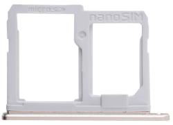  tel-szalk-017879 LG Q6 M700 / M700N / G6 Mini arany SIM & SD kártya tálca (tel-szalk-017879)