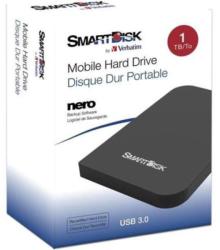 Verbatim Smartdisk 2.5 1TB USB 3.0 (69804-254)