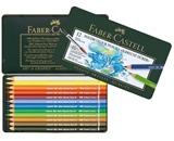 Faber-Castell Színes ceruza készlet 12db-os Faber-Castell akvarell fém dobozban (117512)