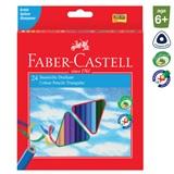 Faber-Castell Színes ceruza készlet 24db-os Faber-Castell háromszögű Eco 120524 (120524EU)