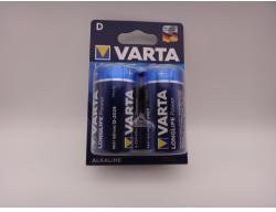 VARTA LonglifePower LR20 D baterii alcaline 1.5V blister 2