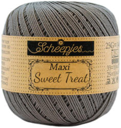 Scheepjes Maxi Sweet Treat 242 Metal Gray - fémszürke pamut fonal