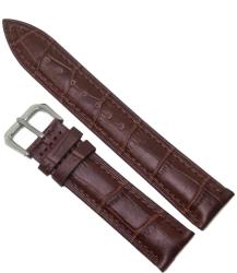  Curea de ceas - Piele Naturala Maro - Imprimeu Crocodil - 18mm 20mm 22mm - WZ3802 (WZ3802)