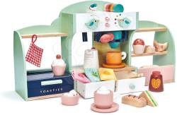 Tender Leaf Toys Cafenea din lemn Cuibul păsărilor Bird's Nest Café Tender Leaf Toys cu accesorii și autocolante bine elaborate (TL8228) Bucatarie copii