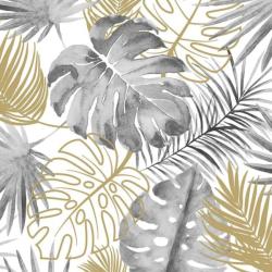 Dutch Wallcoverings Tapet model frunze Monstera, negru L604-09 (426236)