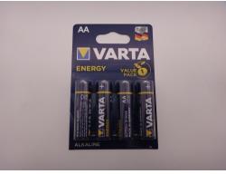 VARTA Energy AA LR6 baterii alcaline 1.5V 4106 blister 4