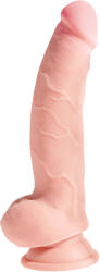 Pipedream King Cock Plus 8" Triple Density Fat Cock with Balls Dildo