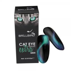 BrillBird Cat Eye Extra Gél Lakk - Green