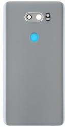  tel-szalk-018347 LG V30 H930 / H933 / LS998U / VS996 / LS998U ezüst akkufedél, hátlap, hátlapi kamera lencse (tel-szalk-018347)