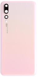 tel-szalk-018308 Huawei P20 Pro rózsaszín akkufedél, hátlap, hátlapi kamera lencse (tel-szalk-018308)