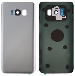tel-szalk-018403 Samsung Galaxy S8 G950 ezüst akkufedél, hátlap, hátlapi kamera lencse (tel-szalk-018403)
