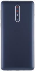 tel-szalk-018388 Nokia 8 / N8 kék akkufedél, hátlap, hátlapi kamera lencse (tel-szalk-018388)