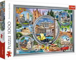 Trefl Panoráma puzzle - Olasz vakáció 1000 db-os (10585)