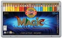 KOH-I-NOOR Creioane colorate triunghiulare Magic Jumbo 24 culori/set Koh-I-Noor K3408-24 (K3408-24)