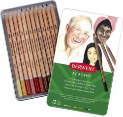 Derwent Set 12 creioane acurela tonurile pielli, Derwent Academy 2300386 (2300386)