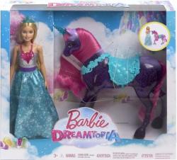 Mattel Barbie Dreamtopia Princess papusa cu Unicorn FPL89