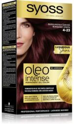 Syoss Oleo Intense tartós hajfesték olajjal árnyalat 4-23 Burgundy Red