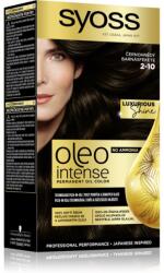 Syoss Oleo Intense tartós hajfesték olajjal árnyalat 2-10 Black brown