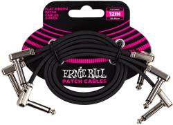 Ernie Ball 12 Flat Ribbon Patch Cable 3-Pack