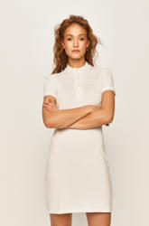 Lacoste ruha fehér, mini, egyenes - fehér 36 - answear - 45 990 Ft