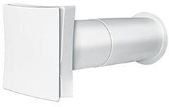 Vents Passzív szellőztető, fali légbeeresztő (PS 100) kerek szellőzőráccsal (PS 100)