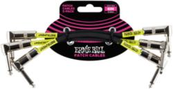 Ernie Ball Ernie Ball Patch Kábel 15cm Fekete