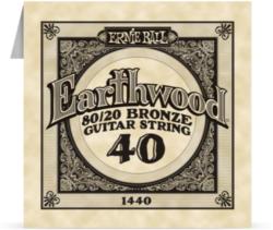 ERNIE BALL Bronze Single 040